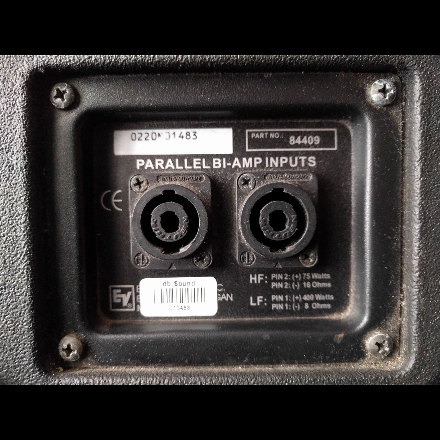 ElectroVoice EV XArray Xw12 Concert Passive Monitor (per item) Sold